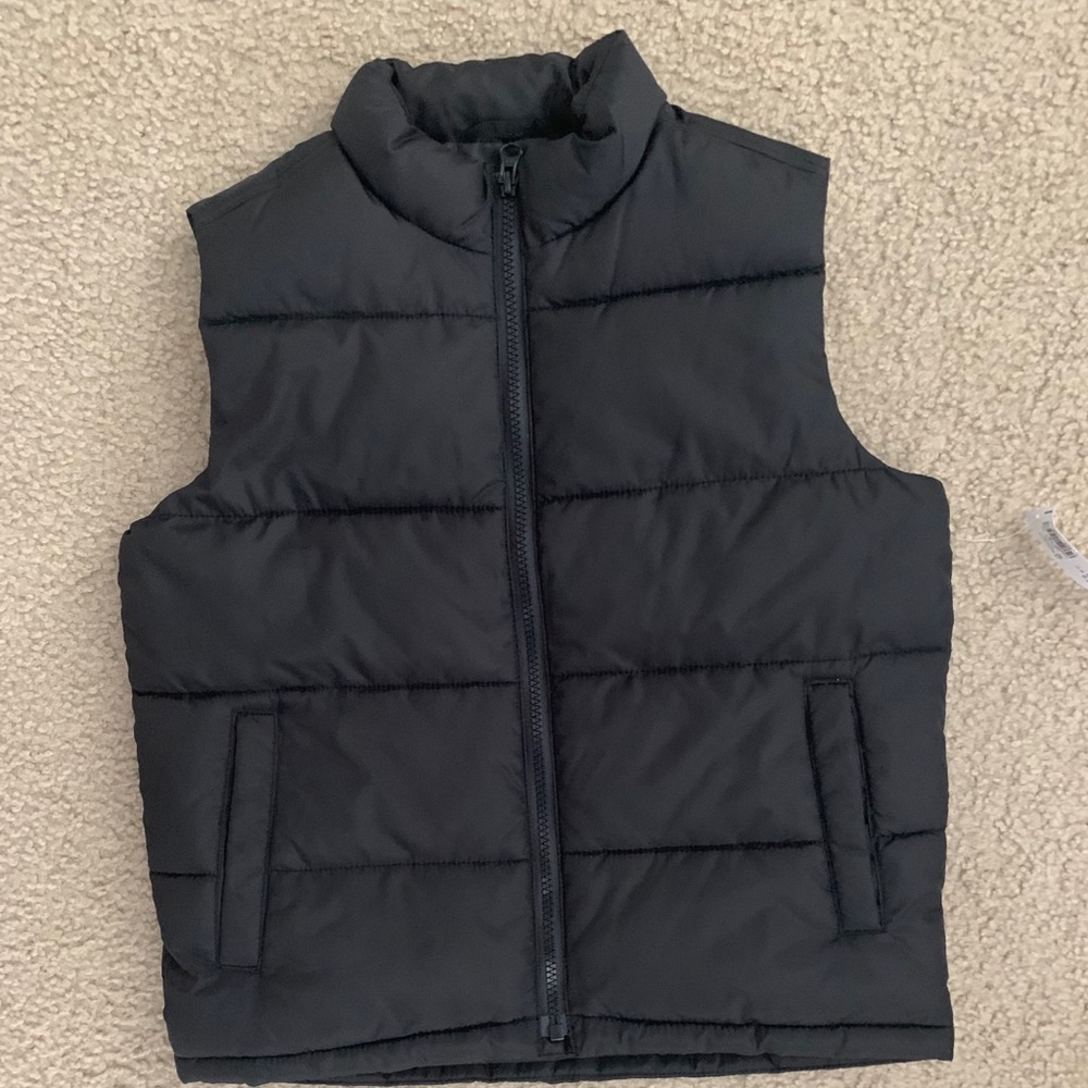 Old Navy Black Puffer Jacket(boys)